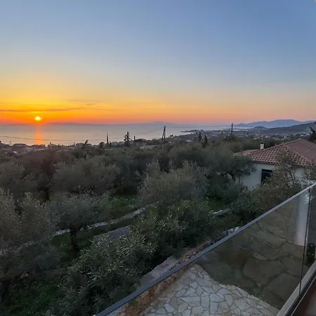 度假居 Philia-modern Living With Panoramic Sea View Kotronion (West Mani)