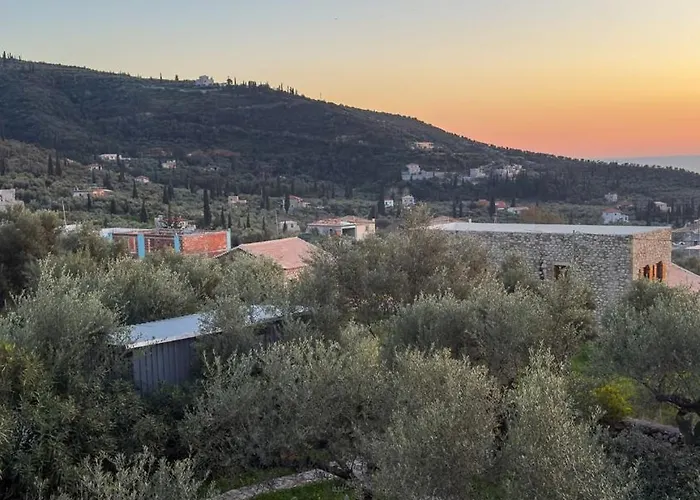 House Philia With Panoramic Sea View In Mani